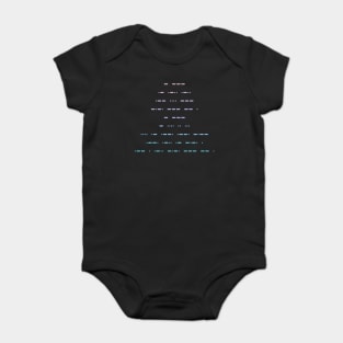 Walt's Speech - Morse Code Baby Bodysuit